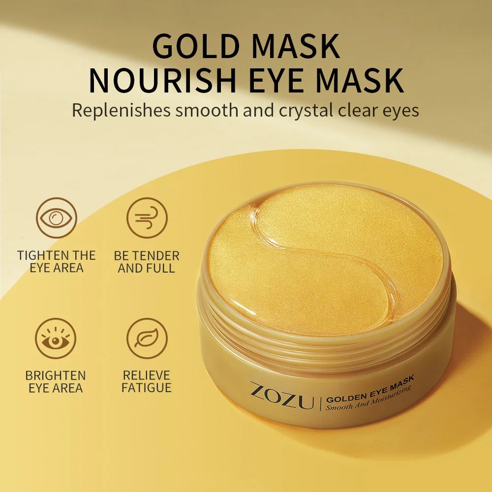 Sheet Mask Collagen - 120 قطعة قناع عين الكولاجين الذهبي