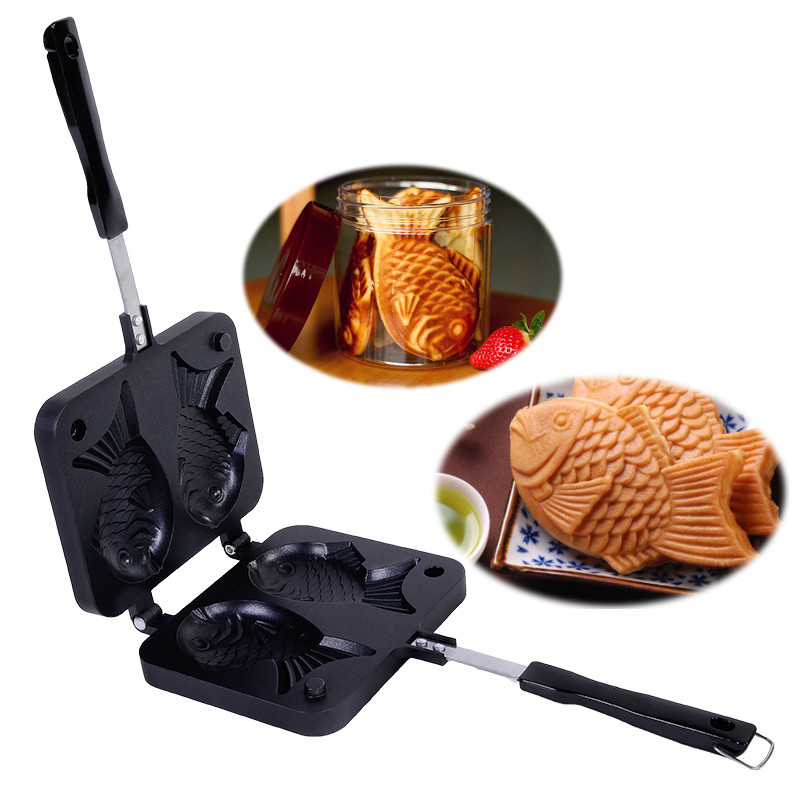 Tteokbokki Rice Cake - Taiyaki اليابانية على شكل سمكة خبز