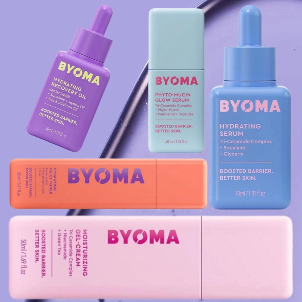 مجموعة العناية بالبشرة BYOMA:  - مراجعة Korean Skincare Routine وسعره