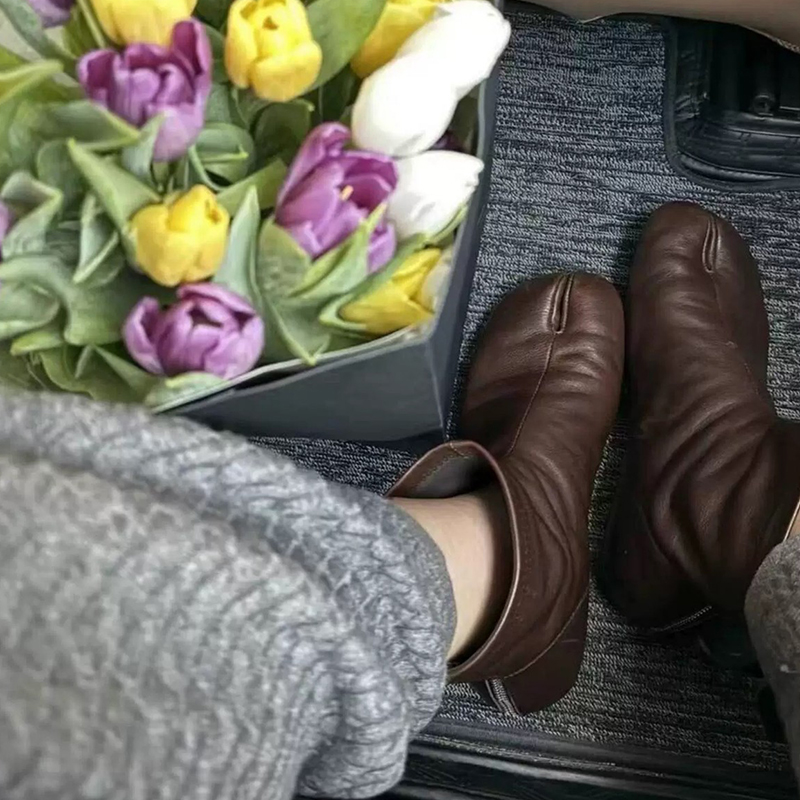 أحذية كاحل نسائية فاخرة بتصميم - مراجعة Korean Lifestyle Aesthetic وسعره