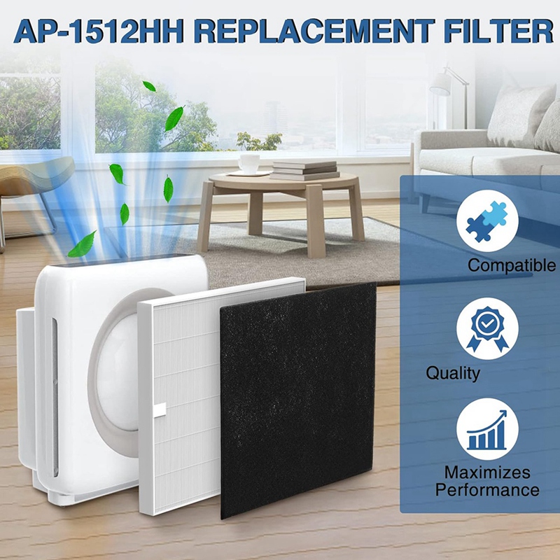 مجموعة فلاتر بديلة BABZ AP-151 - مراجعة Coway Air Purifier Ap-1512Hh وسعره